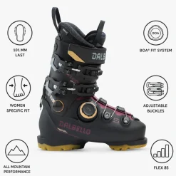 Scarponi da sci Dalbello Veloce Space 85 W Black Berry