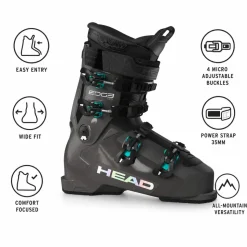 Scarponi da sci Head Edge 85 W Hv Anthracite