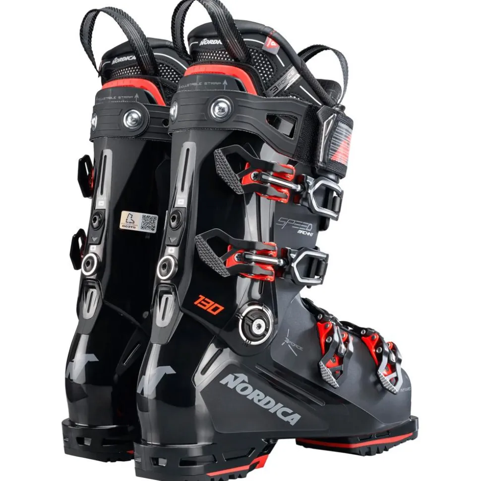 Scarponi da sci Nordica Speedmachine 3 130 Gw Black Anthracite Red