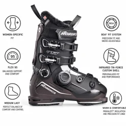 Scarponi da sci Nordica Sportmachine 3 95 W Boa Gw