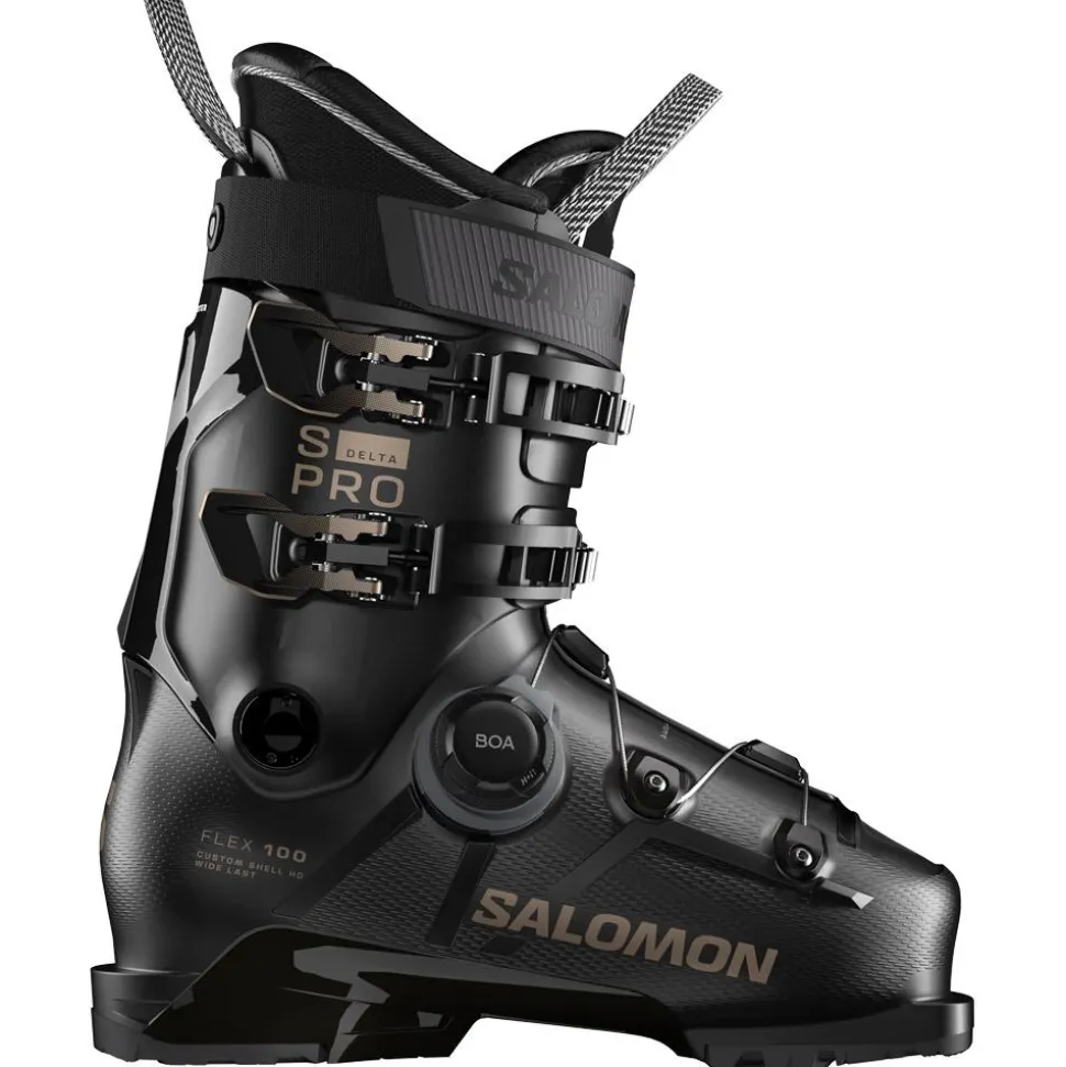 Scarponi da sci Salomon S/Pro Delta S Boa 100 Gw Black Titanium Metal