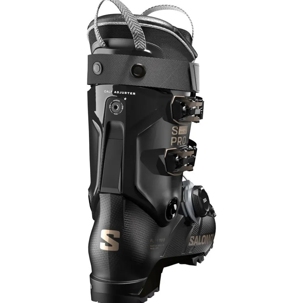 Scarponi da sci Salomon S/Pro Delta S Boa 100 Gw Black Titanium Metal
