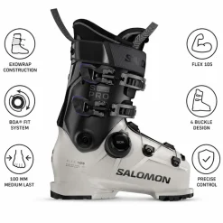 Scarponi da sci Salomon S/Pro Supra Boa 105 W Gw Gray Aurora Black
