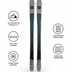 Set sci alpinismo Blaze 86 Grey + + att