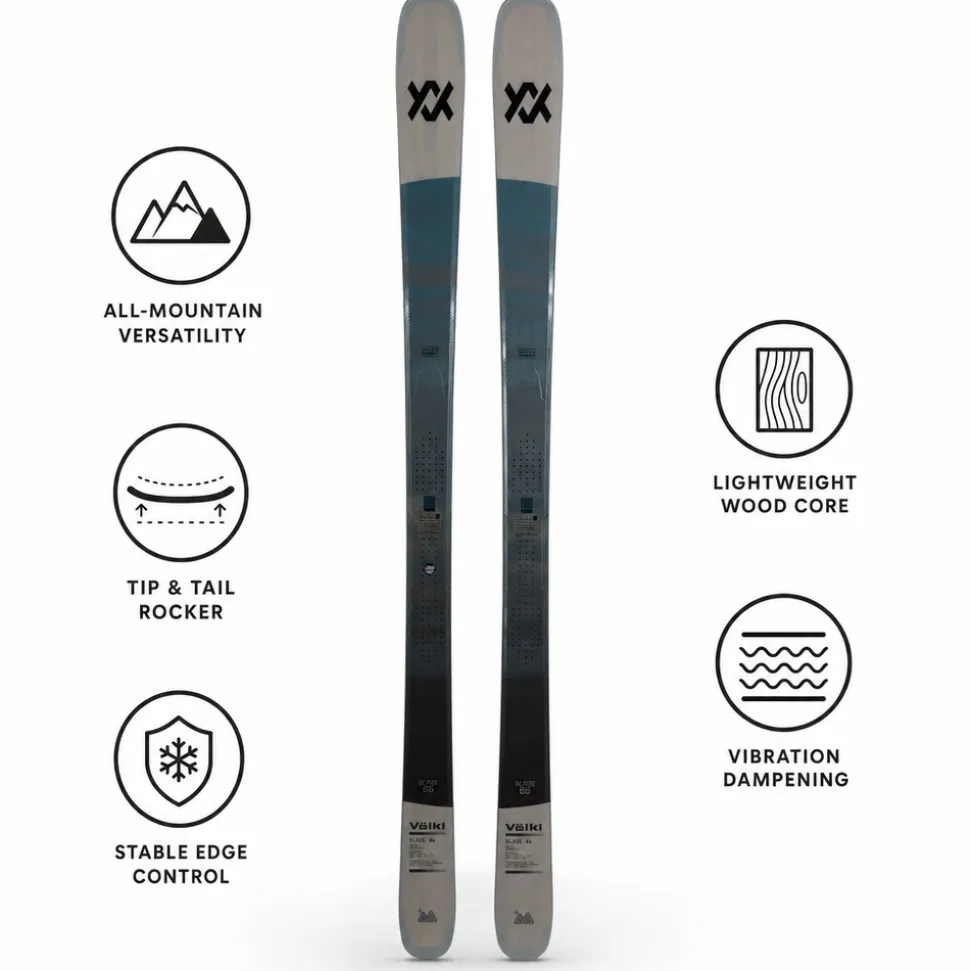 Set sci alpinismo Blaze 86 Grey + + att