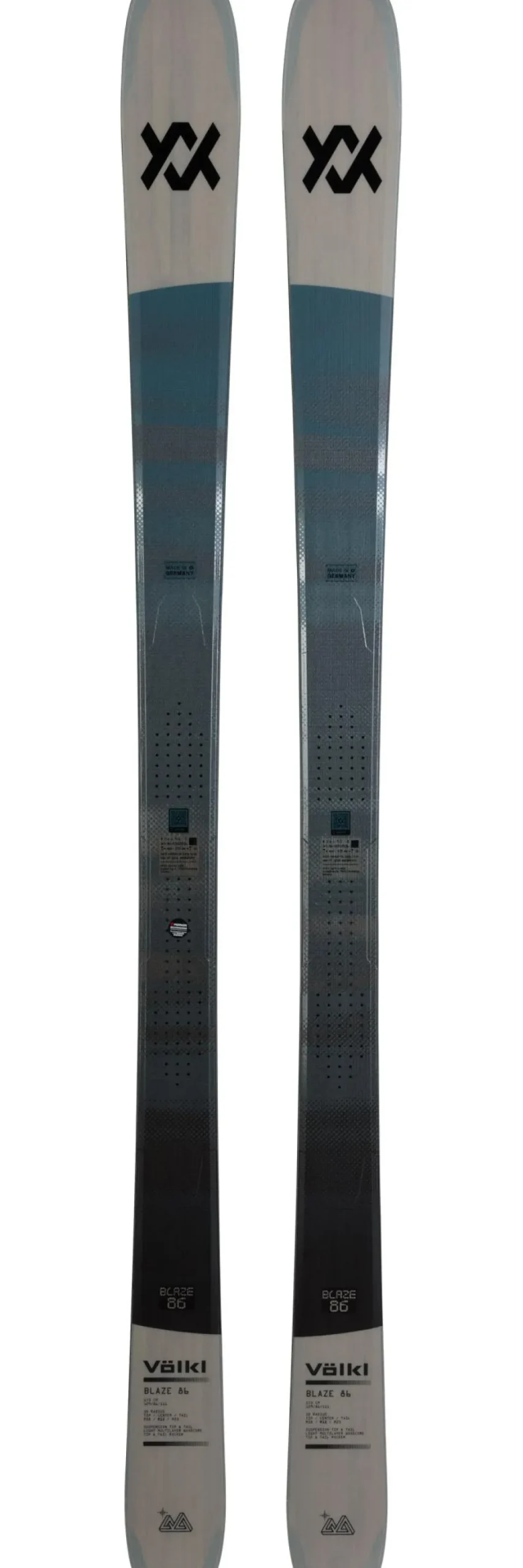 Set sci alpinismo Blaze 86 Grey + + att