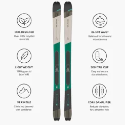 Set sci alpinismo MTN 86 W Pro + att