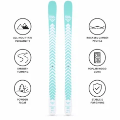 Set sci alpino Captis Birdie + att