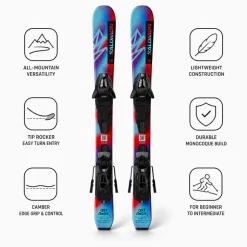 Set sci alpino L Qst Jr Xs + att