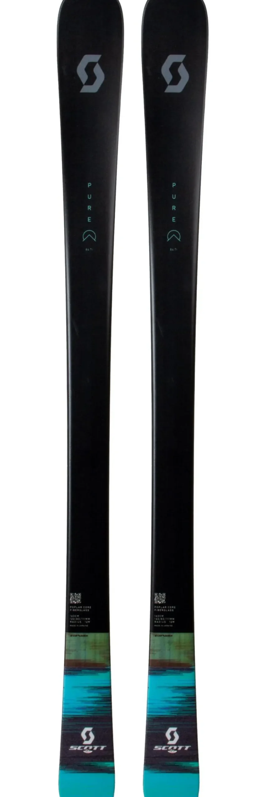 Set sci alpino Pure 84 Ti Black + att