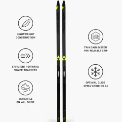 Set sci nordico Twin Skin Superlite Medium Ef + att