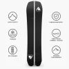Set snowboard Carbon Powder Split + att