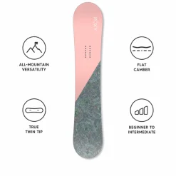 Set snowboard Dawn + att