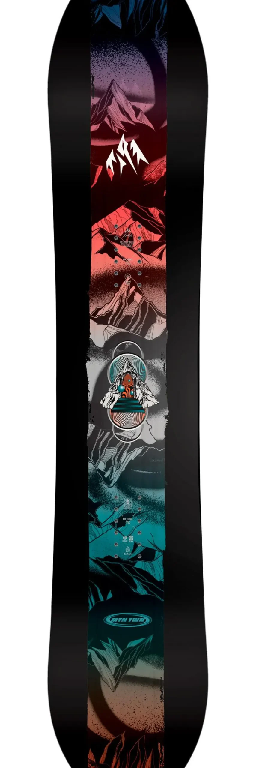 Set snowboard Junior Mountain Twin + att