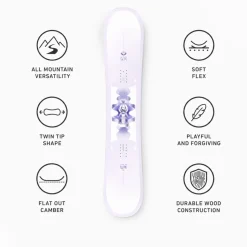 Set snowboard Lotus + att