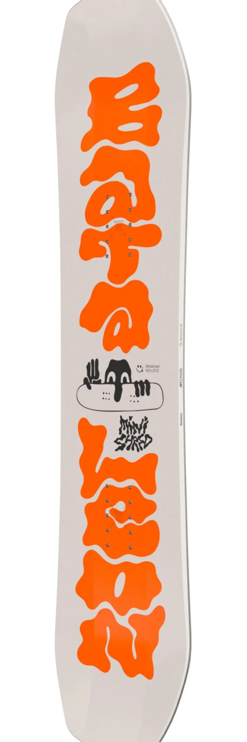 Set snowboard Minishred + att