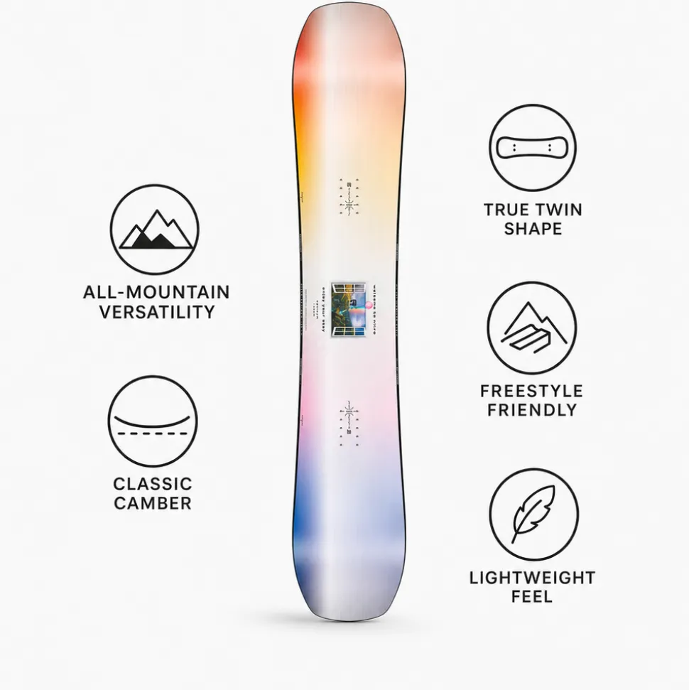Set snowboard Optisym Womens + att