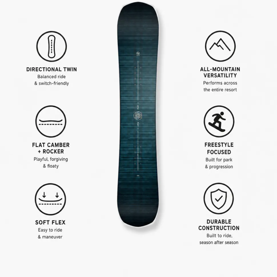Set snowboard Play + att