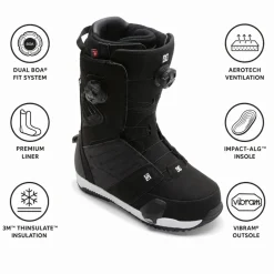 Stivali DC Judge Step on Black White