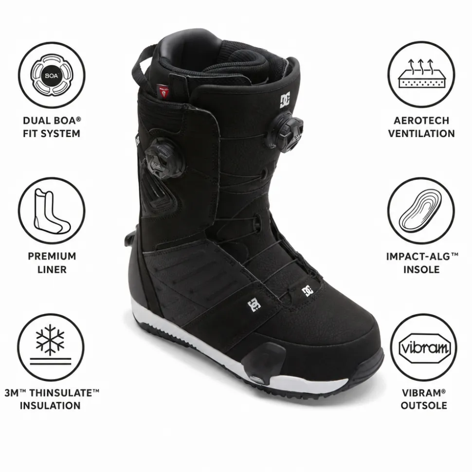 Stivali DC Judge Step on Black White