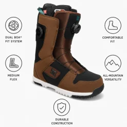 Stivali DC Phase Boa Pro Brown