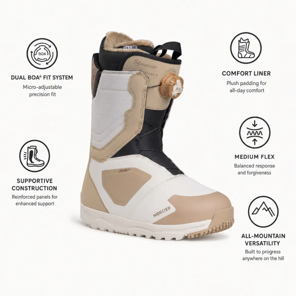 Stivali Nidecker Cascade Women Tan
