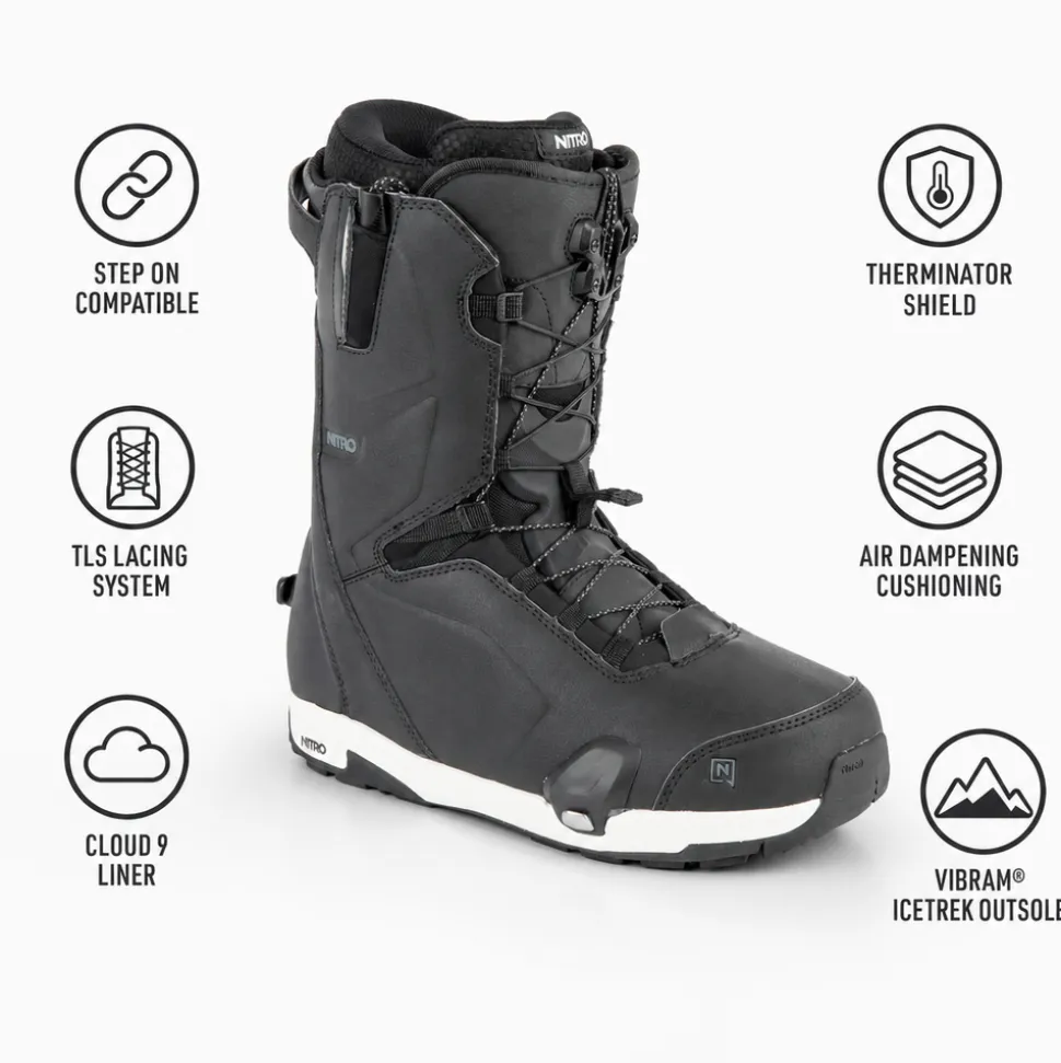 Stivali Nitro Profile Step On Tls Black
