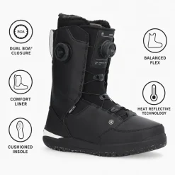 Stivali Ride Lasso Black