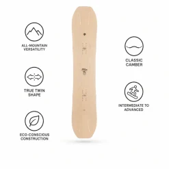 Tavola snowboard Arbor Terratwin Camber