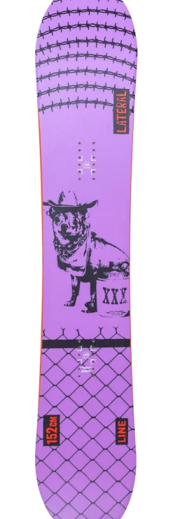 Tavola snowboard Line Lateral