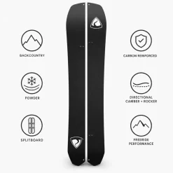 Tavola snowboard Raven Carbon Powder Split