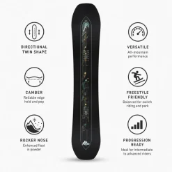 Tavola snowboard Ride Shadowban