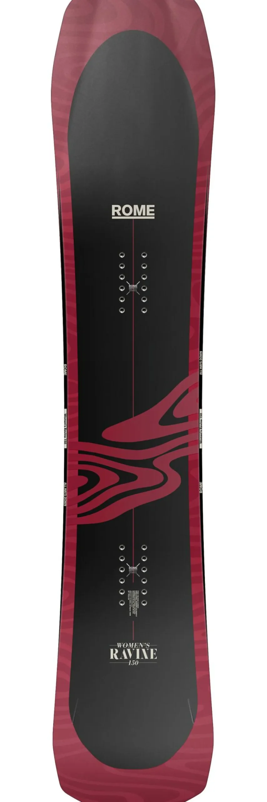 Tavola snowboard Rome Women's Ravine