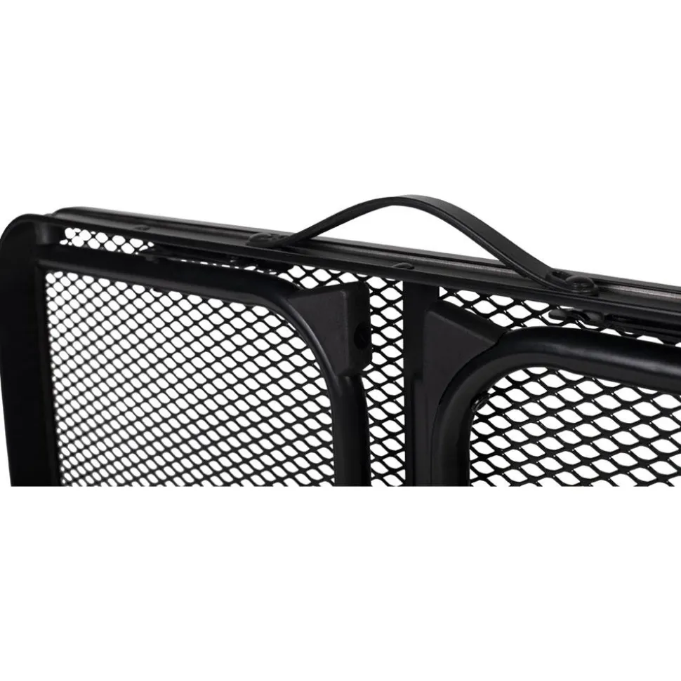 Tavole Kampa Grate Side Table Black