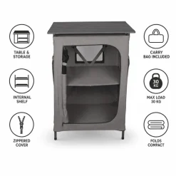 Tavole Kampa Hollow Cupboard Med Grey