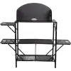 Tavole Kampa Slimchef Stand Kitchen Black