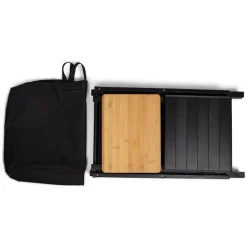 Tavole Kampa Slimchef Stand Kitchen Black