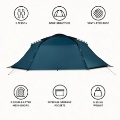 Tende Kampa Mossborn 02 Aegean Charcoal