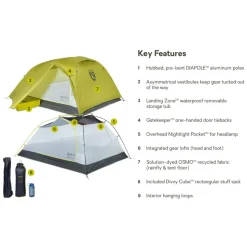 Tende Nemo Dragonfly Osmo 3P Light Green