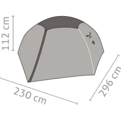 Tende Salewa Latitude II Cactus Grey