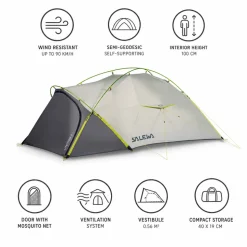 Tende Salewa Litetrek II Lightgrey Cactus