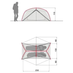Tende Vaude Adventure Mark 2P Avocado