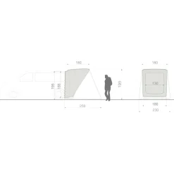 Tende Vaude Drive Van Trunk Linen
