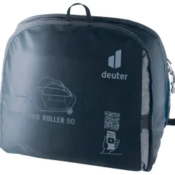 Valigia Deuter Duffel Pro Roller 90 Black