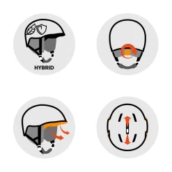 Xplorer Rescue Mat Black Cameleon + maschera