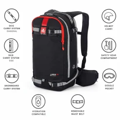 Zaino Arva Ride 24 Black