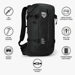 Zaino Black Crows Dorsa 27 Black White