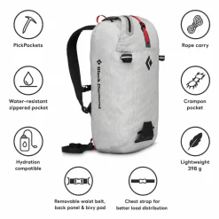 Zaino Black Diamond Blitz 20 Backpack Alloy