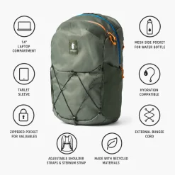 Zaino Cotopaxi Abierto 26L Daypack Cada Dia Fatigue