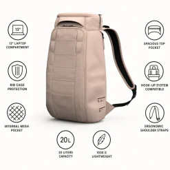 Zaino Db Hugger Backpack 20L Fogbow Beige